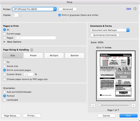 Acrobat Reader, stop default to print both sides. .